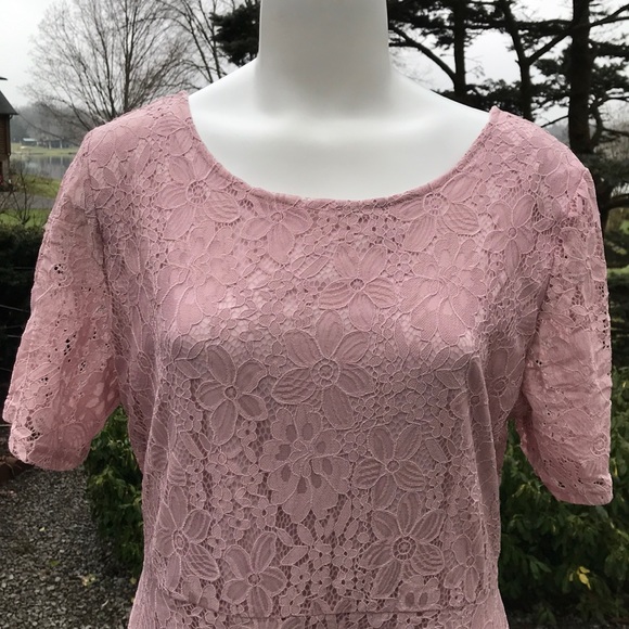 Suzanne Betro sweet lace dress 2X - Picture 2 of 8